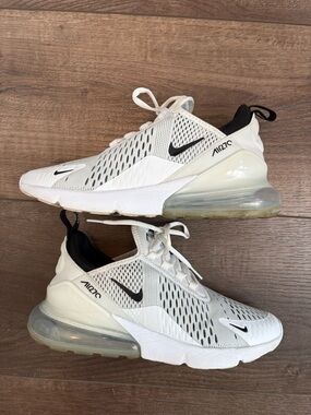 Nike air max 270 black and white sneakers